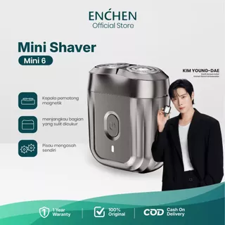 ENCHEN Mini 6 Portable Mini Shaver Alat Cukur Jenggot Elektrik Waterproof