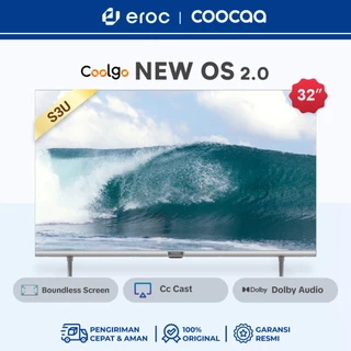 COOCAA | TUTU  32 inch Digital Smart TV - OS Coolita - Digital TV - COOCAA 32S3U | TUTU IDTT32C01
