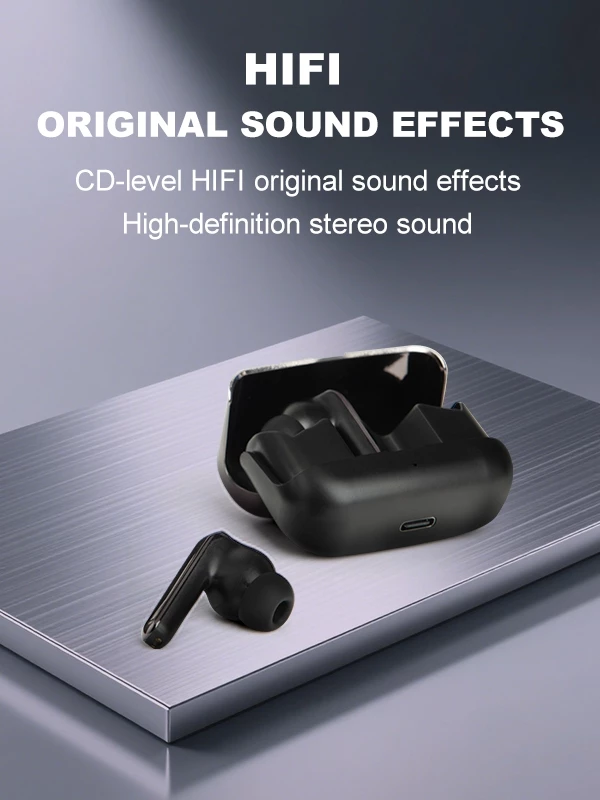 [COD] Stok Siap Buds Pro9 Ture Wireless Super Clone 1:1 Bluetooth Earbuds Sports Headphones True Wireless Stereo Headphones Android IOS Headphones - foto 1