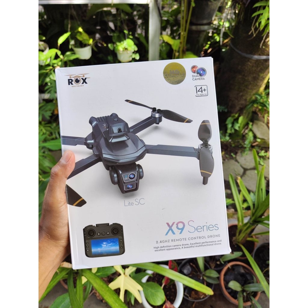 Jual New Drone Rox X9 Lite SC GPS Remote Layar Brushless Optical flow ...