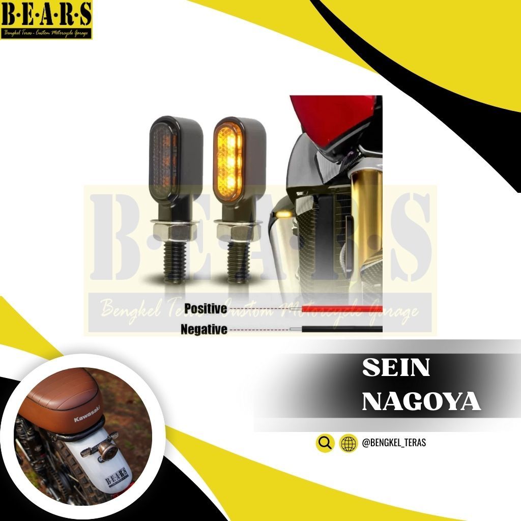 Jual Sein motor LED mini turn signal sen motor mini Nagoya | Shopee ...