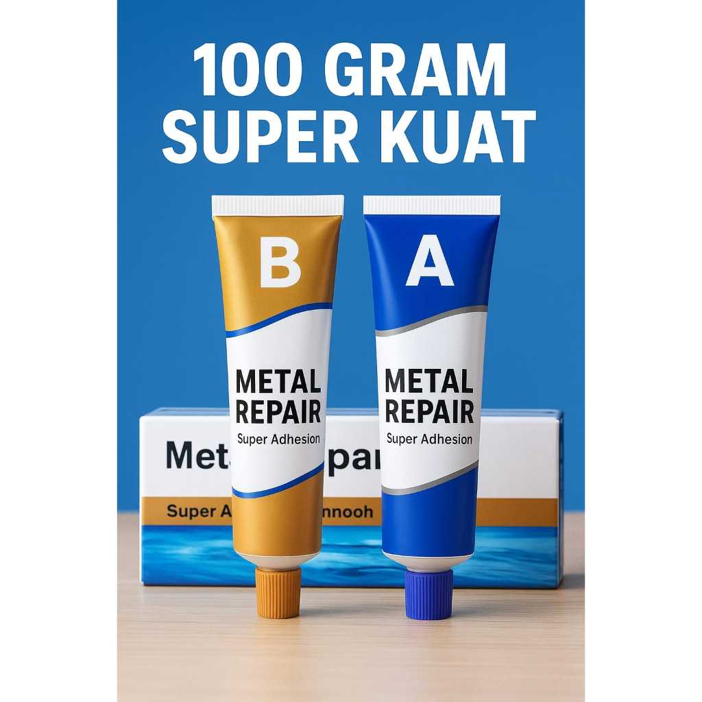 Jual LEM CAMPUR100GRAM EPOXY KUAT TAHAN PANAS LEM BESI LEM RADIATOR LEM ...