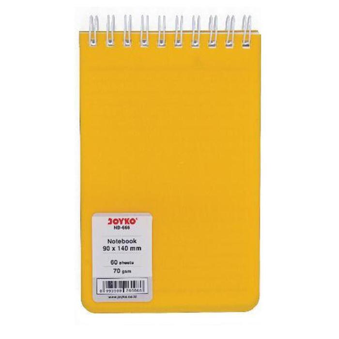 Jual Block Note Hardcover / Notebook Joyko NB-666 uk. 9 x 14 cm, isi 60 ...