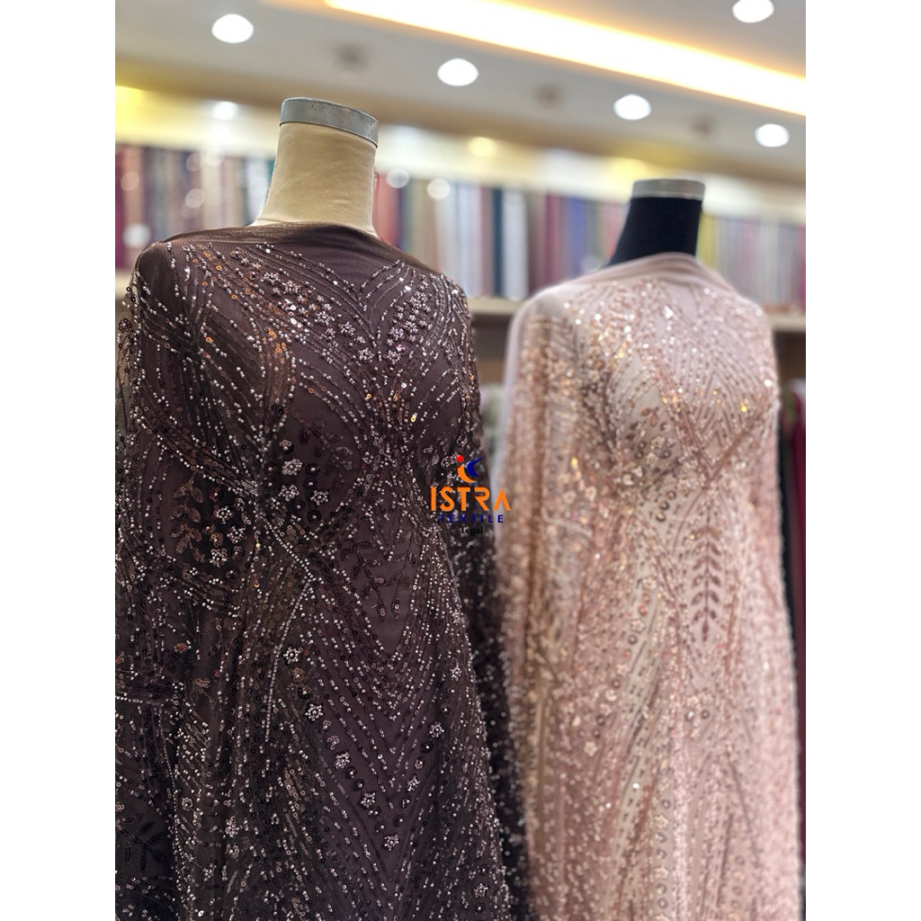 Jual Tulle/Tile/Tille Lauren Payet Ramping Timbul Murah Meriah Gaun ...