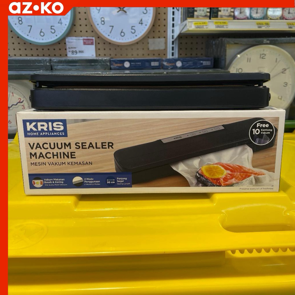 Jual Vacuum Sealer Makanan Kris 30 Cm Mesin Vakum Makanan Mesin Press ...