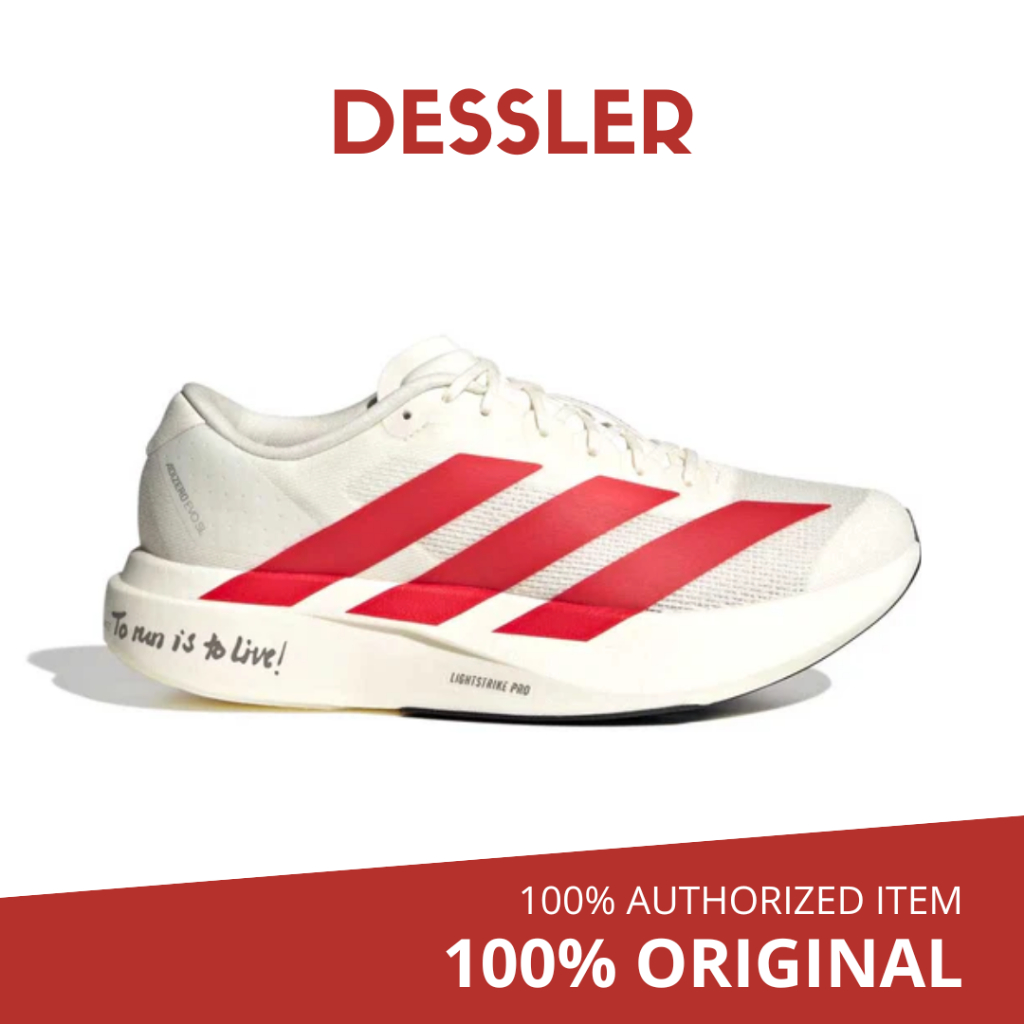 Jual Adidas Adizero Evo SL - Off White Better Scarlet (JS1182) | Shopee ...