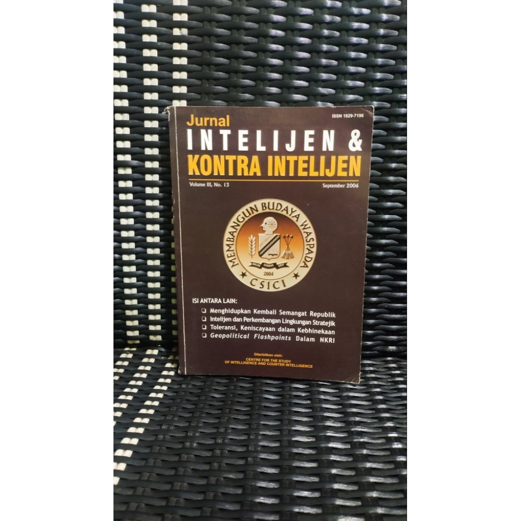 Jual jurnal intelijen dan kontra intelijen | Shopee Indonesia