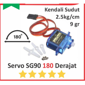 Jual Motor Servo SG90 Tower Pro Micro 9g Part RC - Aksesoris Robotic ...