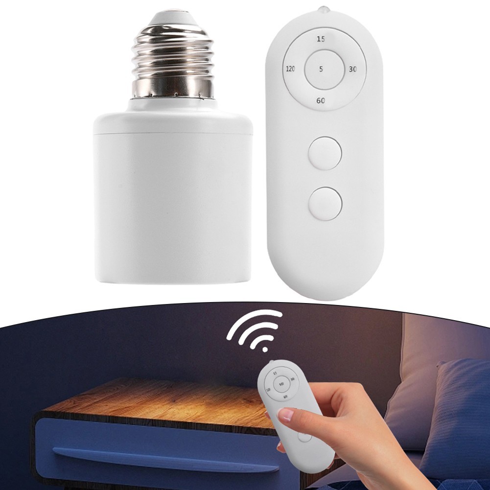 Jual Fitting Lampu Remote Timer Otomatis Fiting Lampu Remot Timer ...