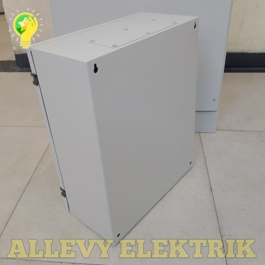 Jual BOX PANEL INDOOR 40X50X20 PLAT 1.2MM+P.LAMP RST+VOLTMETER+REL MCB ...