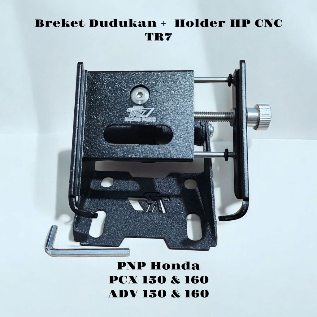 Jual Breket Dudukan Plus Holder HP GPS ADV 150 ADV 160 PCX 150 PCX 160 ...