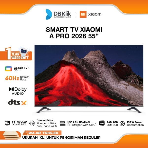 Jual Xiaomi Smart TV A Pro 2026 55