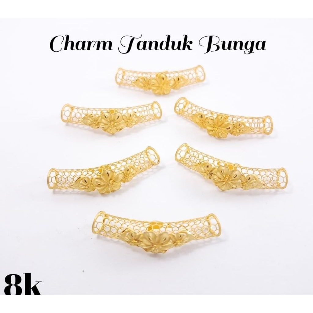 Jual CHARM TANDUK BUNGA 0.740g KADAR 8K | Shopee Indonesia