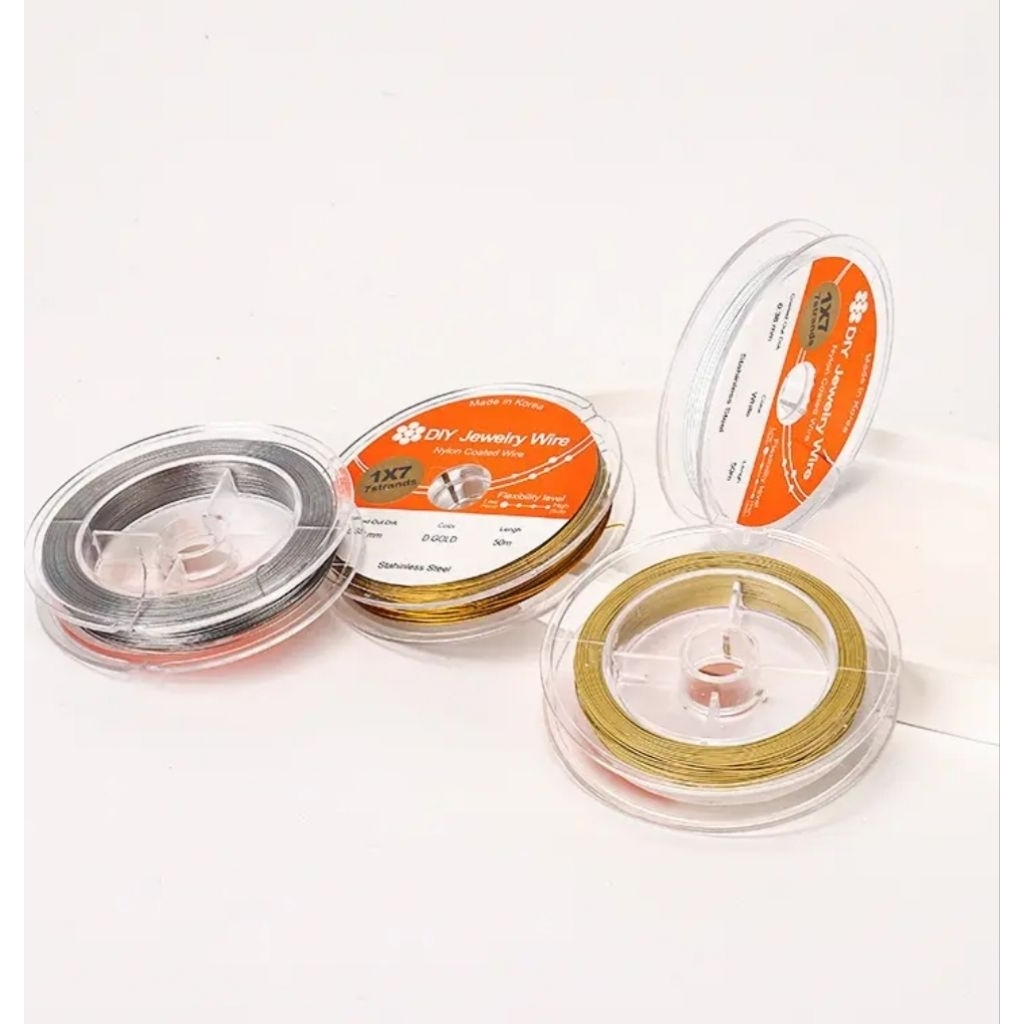 Jual Kabel string wire korea 0.3mm , 0.38mm | Shopee Indonesia
