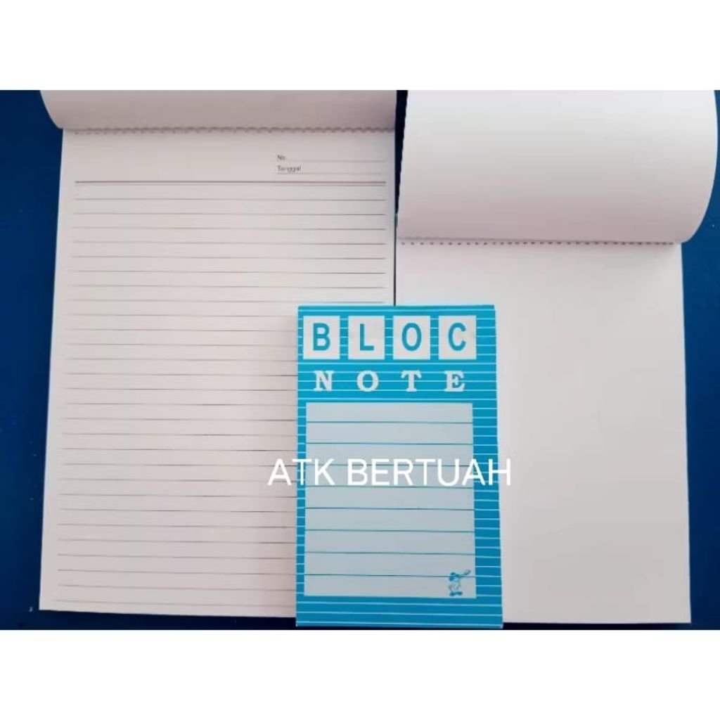 Jual BLOC BLOCK NOTE BUKU NOTES NOTA SOBEK ATAS BESAR SEDANG KECIL ...