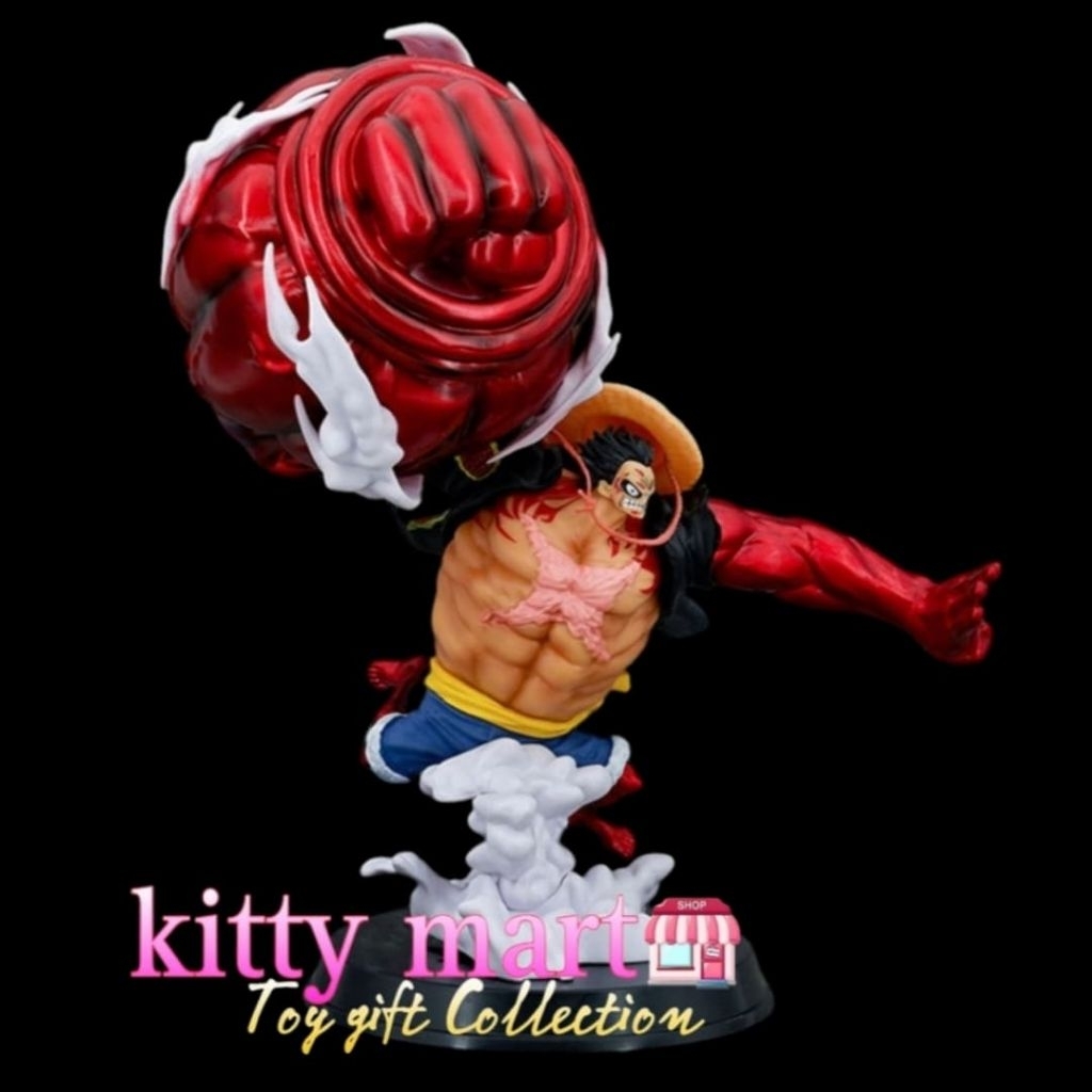 Jual one piece monkey d luffy gear 4 bounceman luffy action figure ...