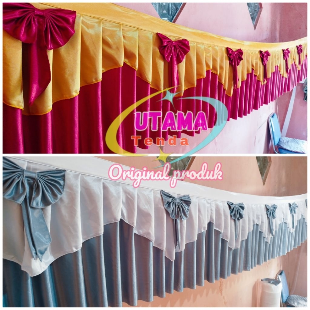 Jual rempel meja/pinggiran panggung tinggi 50 cm | Shopee Indonesia