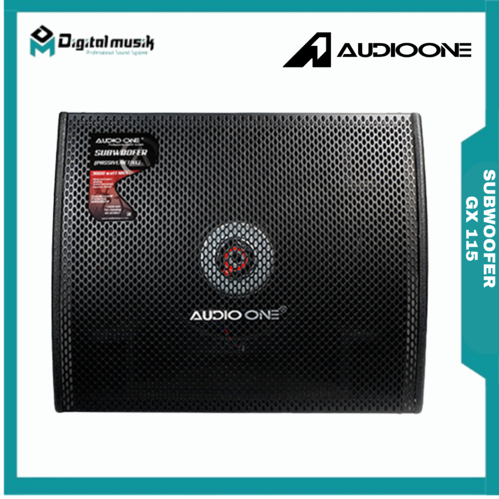 Jual AUDIO ONE Subwoofer Type GX 115 Varian Aktif dan Pasif Ukuran 15 ...