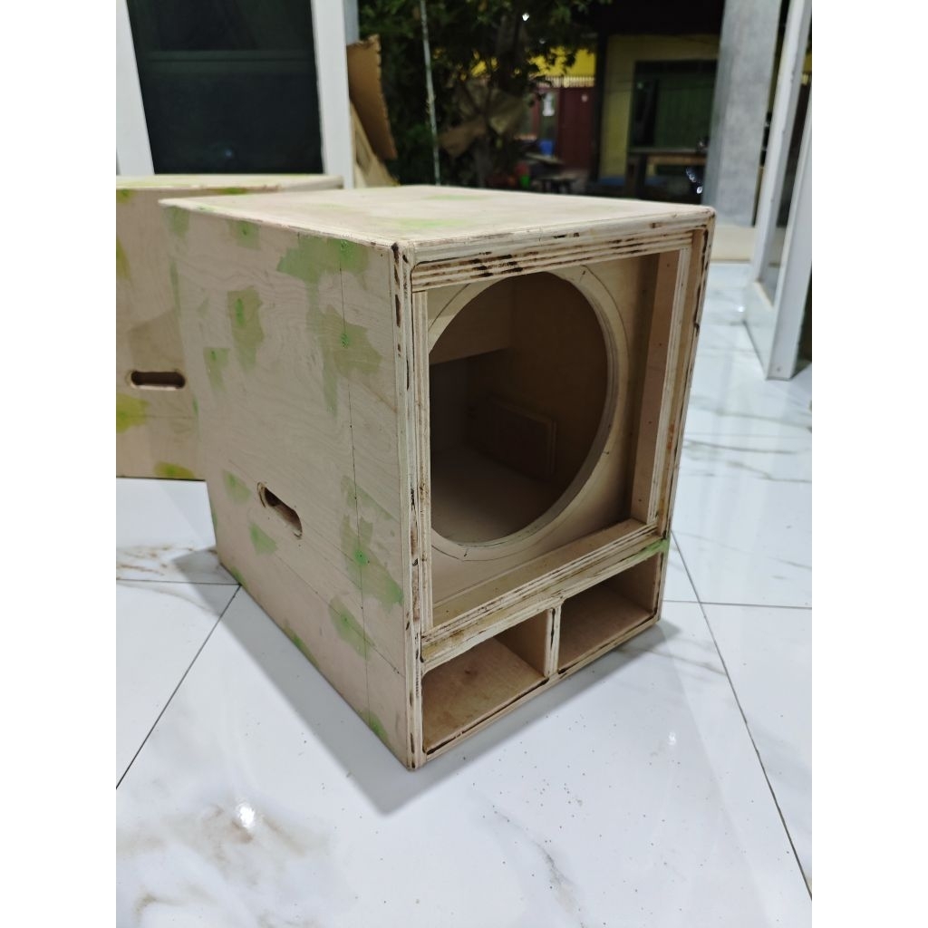 Jual box miniscoop 10 inch triplek 15mm | Shopee Indonesia