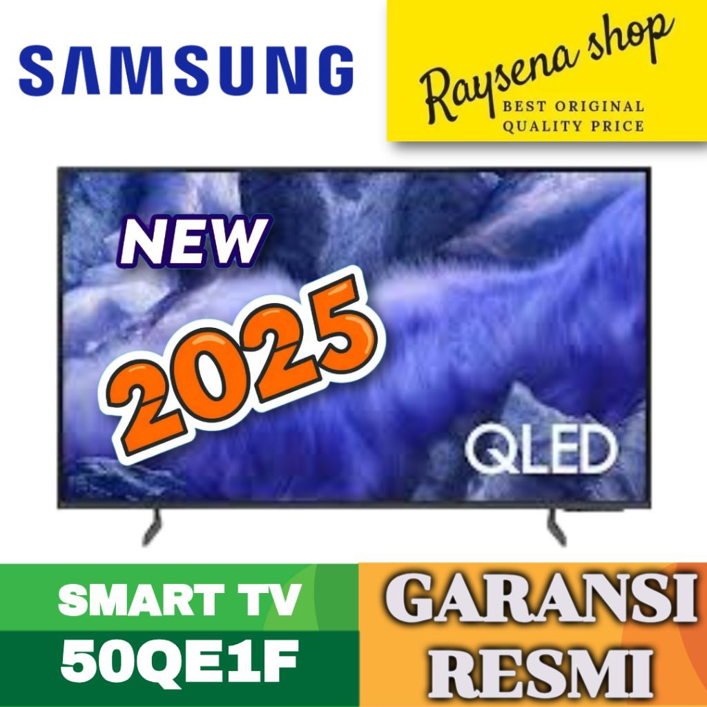 Jual SAMSUNG 50 INCH SMART TV QLED 50QEF1 NEW 2025 | Shopee Indonesia