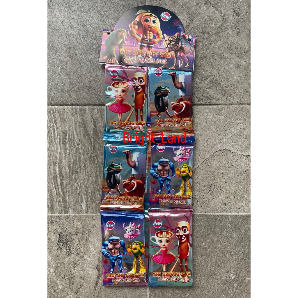 Jual TRADING CARD KARTU FOIL POKEMON ANOMALI LABUBU 1sachet 8LEMBAR ...