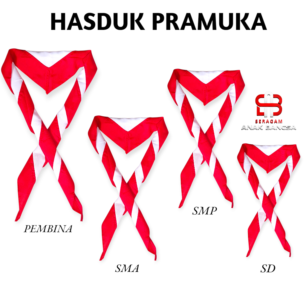 Jual Hasduk Pramuka Seragam Lengkap – SD, SMP, SMA & Pembina | Shopee ...