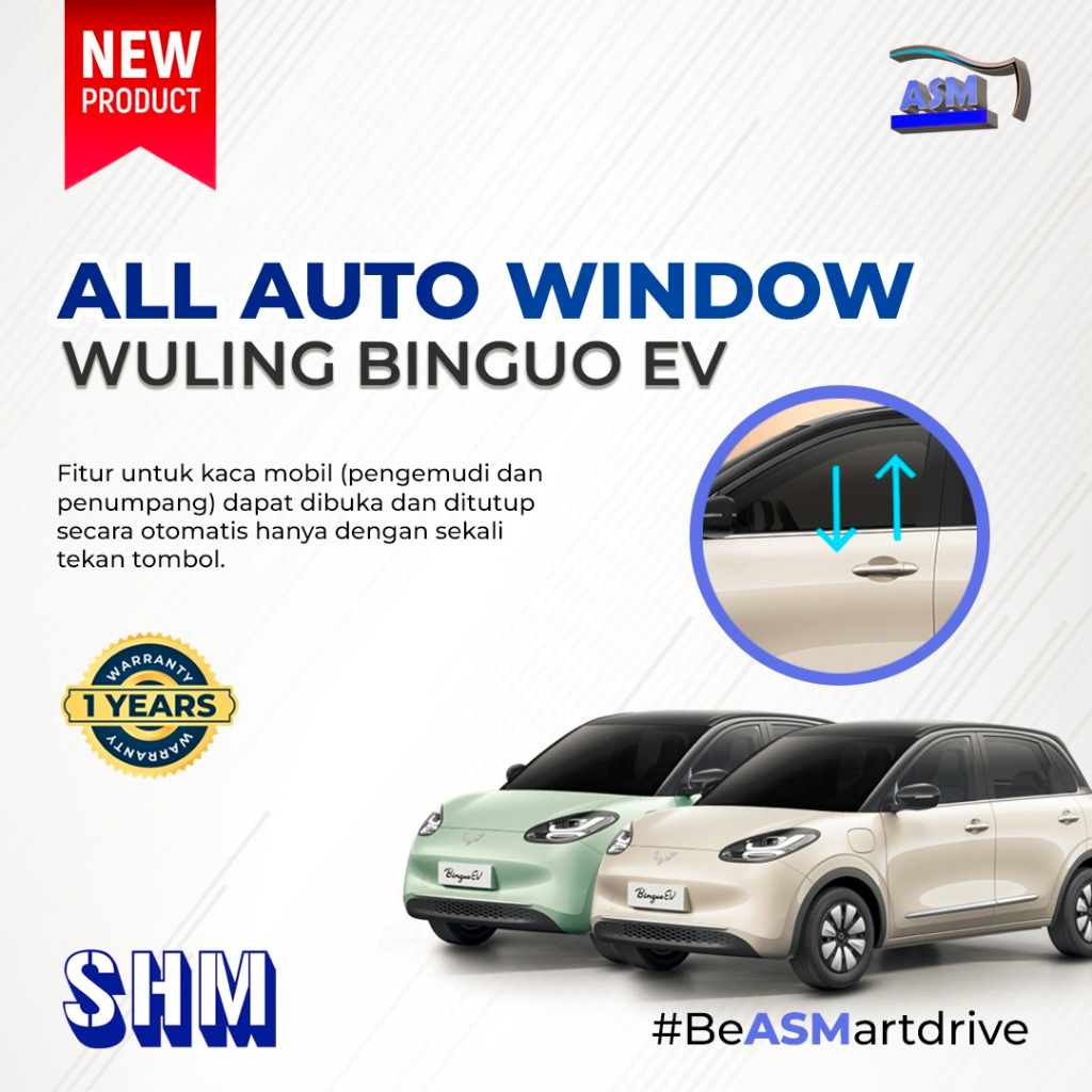 Jual All Auto Window Kaca Jendela Mobil Wuling Binguo | Shopee Indonesia