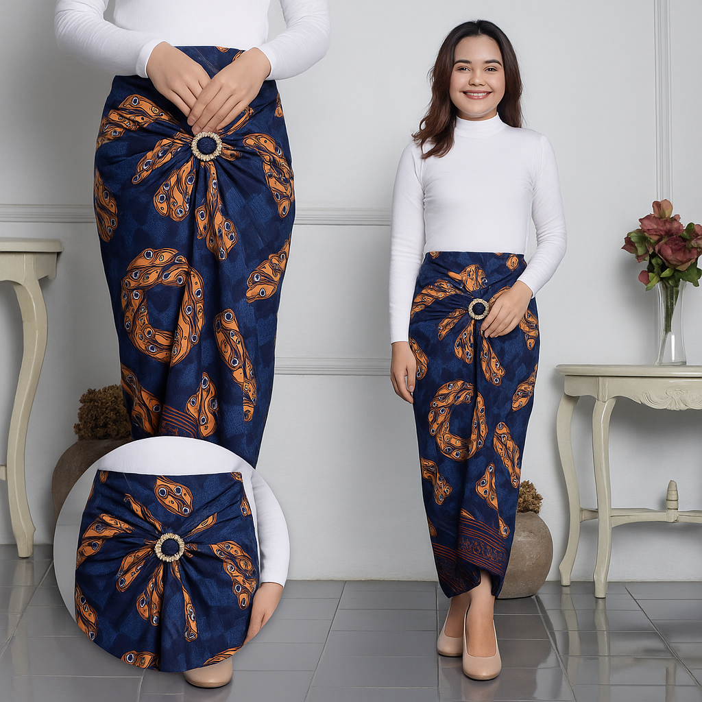 Jual Rok Lilit Batik Bawahan Kebaya Wanita Modern Motif Terbaru ...