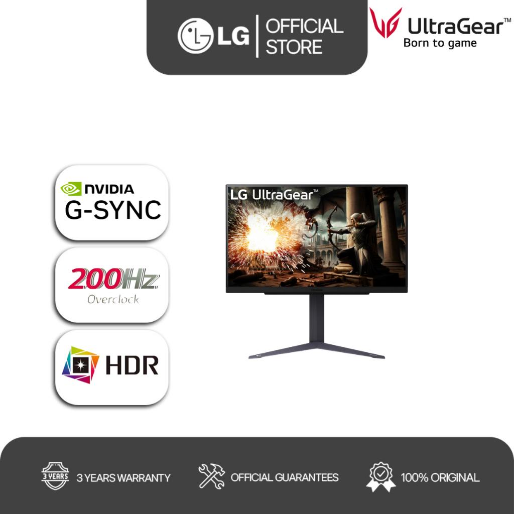 Jual LG UltraGear Gaming Monitor 27 inci QHD IPS 180Hz - IPS 1ms (GtG ...