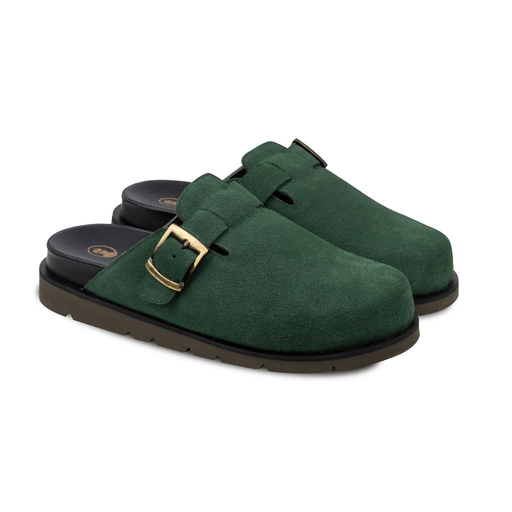 Jual Juno Slippers Olive - Nappa Milano - Sandal Clog Unisex | Shopee ...