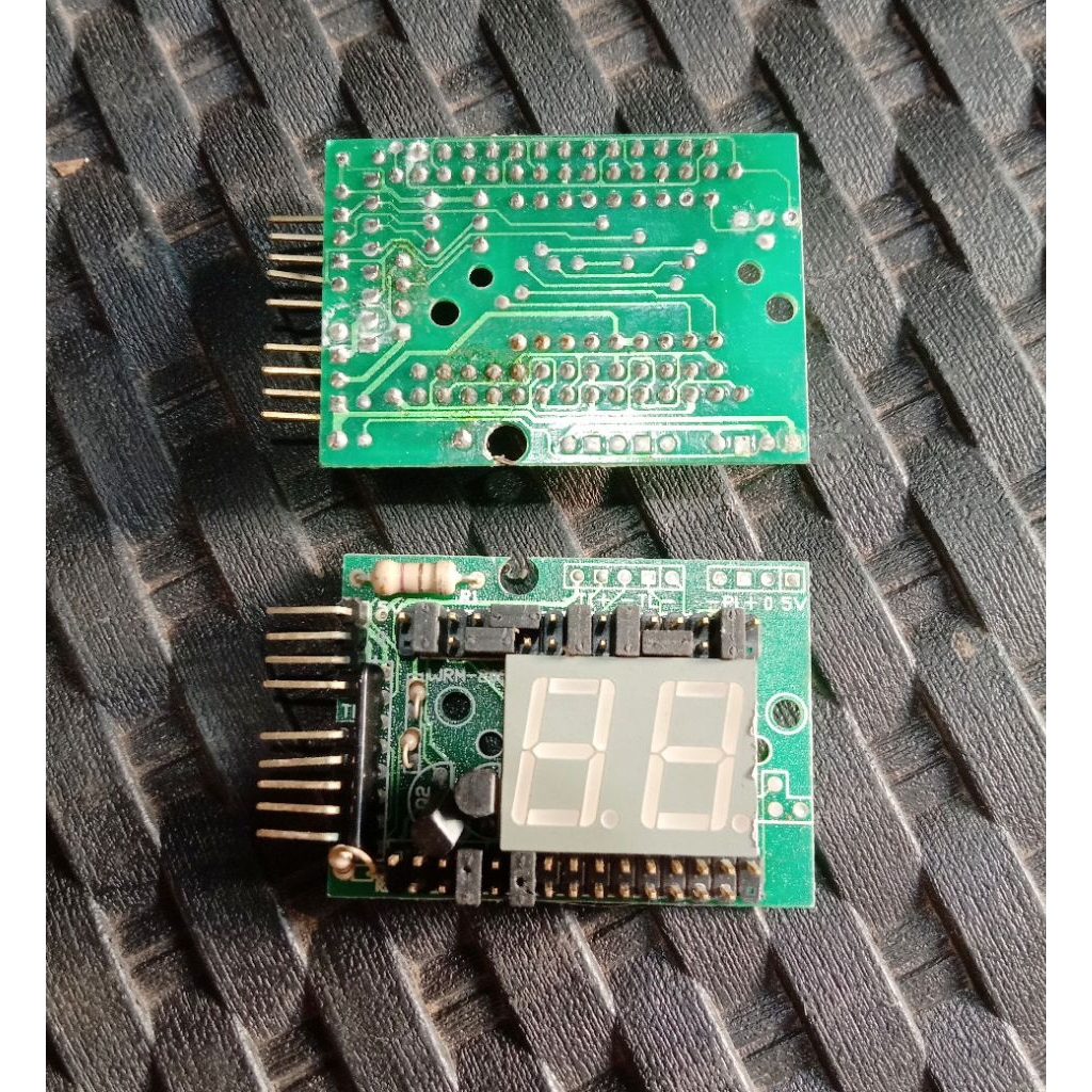 Jual Modul Seven Segment 2digit LED 5V -sesuai foto | Shopee Indonesia