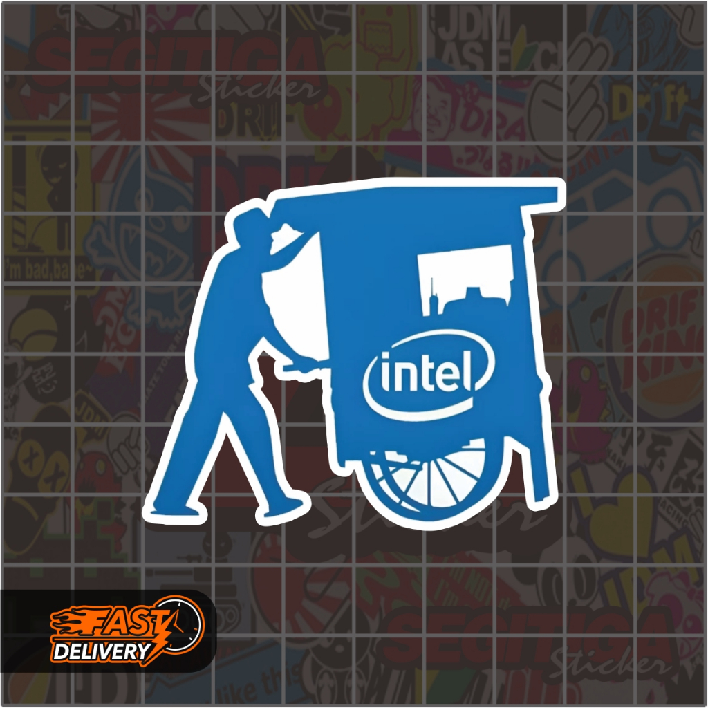 Jual Sticker Bakso Intel Ukuran 6 x 5 Cm | Shopee Indonesia