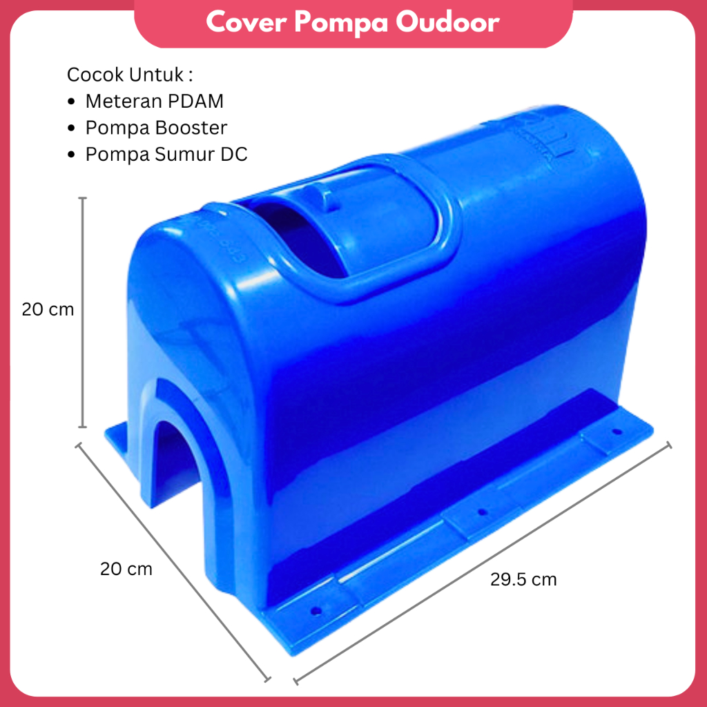 Jual Penutup Pompa Outdoor Luar Ruangan Pelindung anti Air Hujan Panas ...
