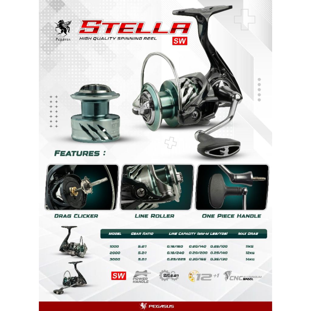 Jual reel stella 2000sw | Shopee Indonesia
