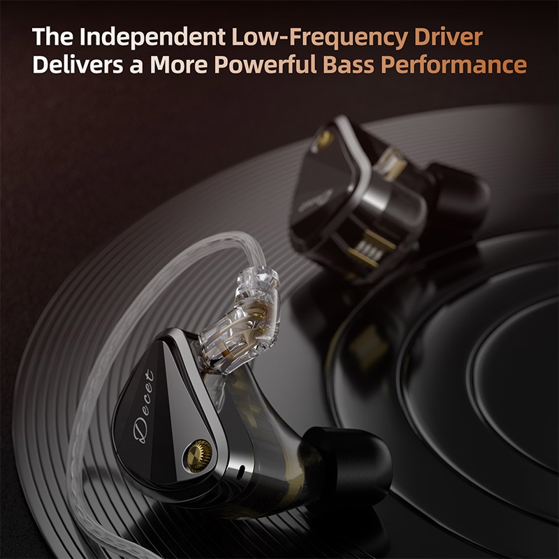 Jual KZ DECET 10 Unit Upgraded Drive 5DD Dynamic Driver In Ear Earphone ...