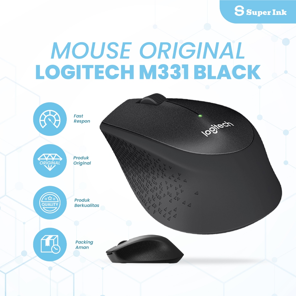 Jual Logitech M331 Wireless Mouse Original | Shopee Indonesia