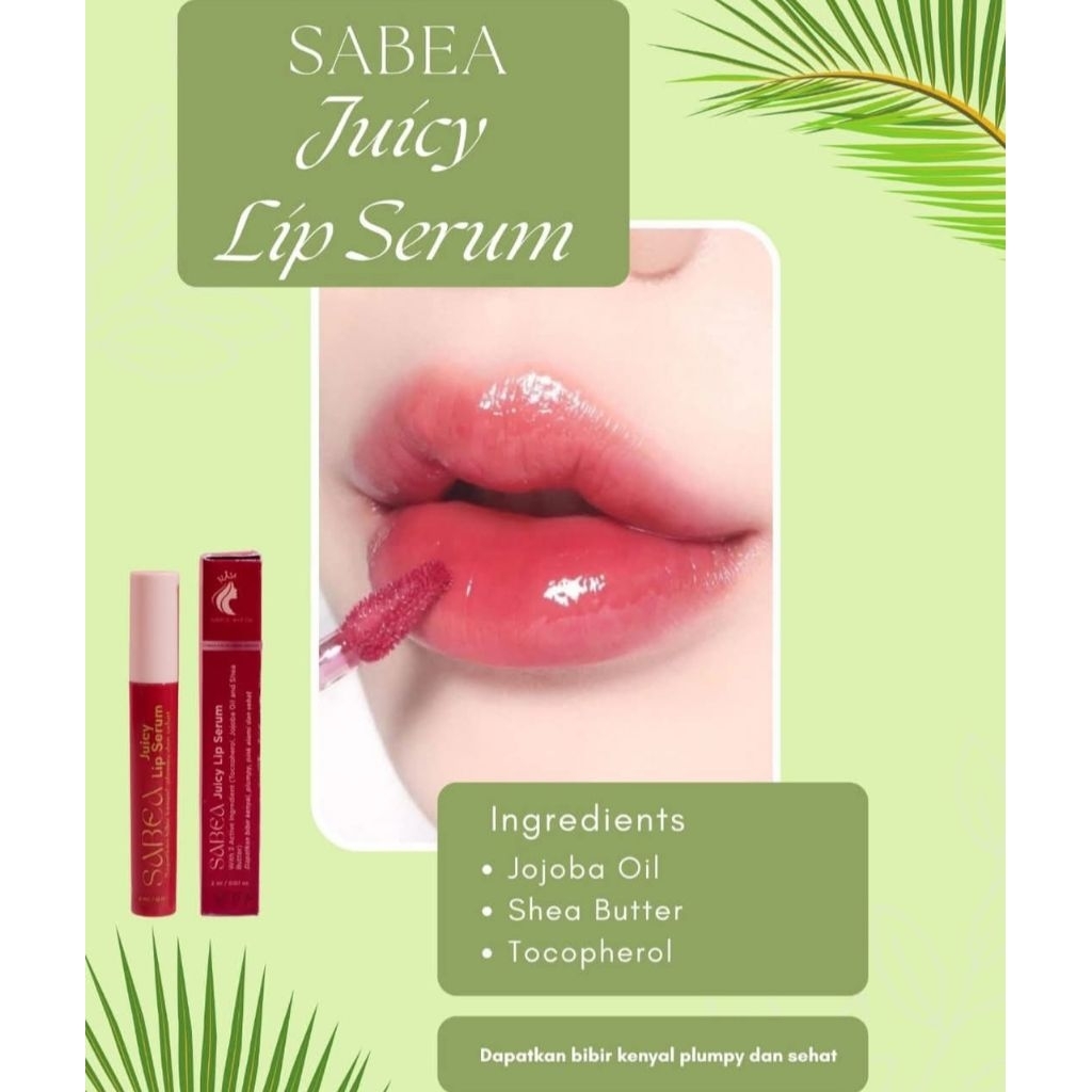 Jual SABEA JUICY LIP SERUM ORIGINAL | Shopee Indonesia