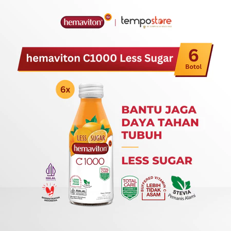 C1000 Less Sugar Orange Liquid 