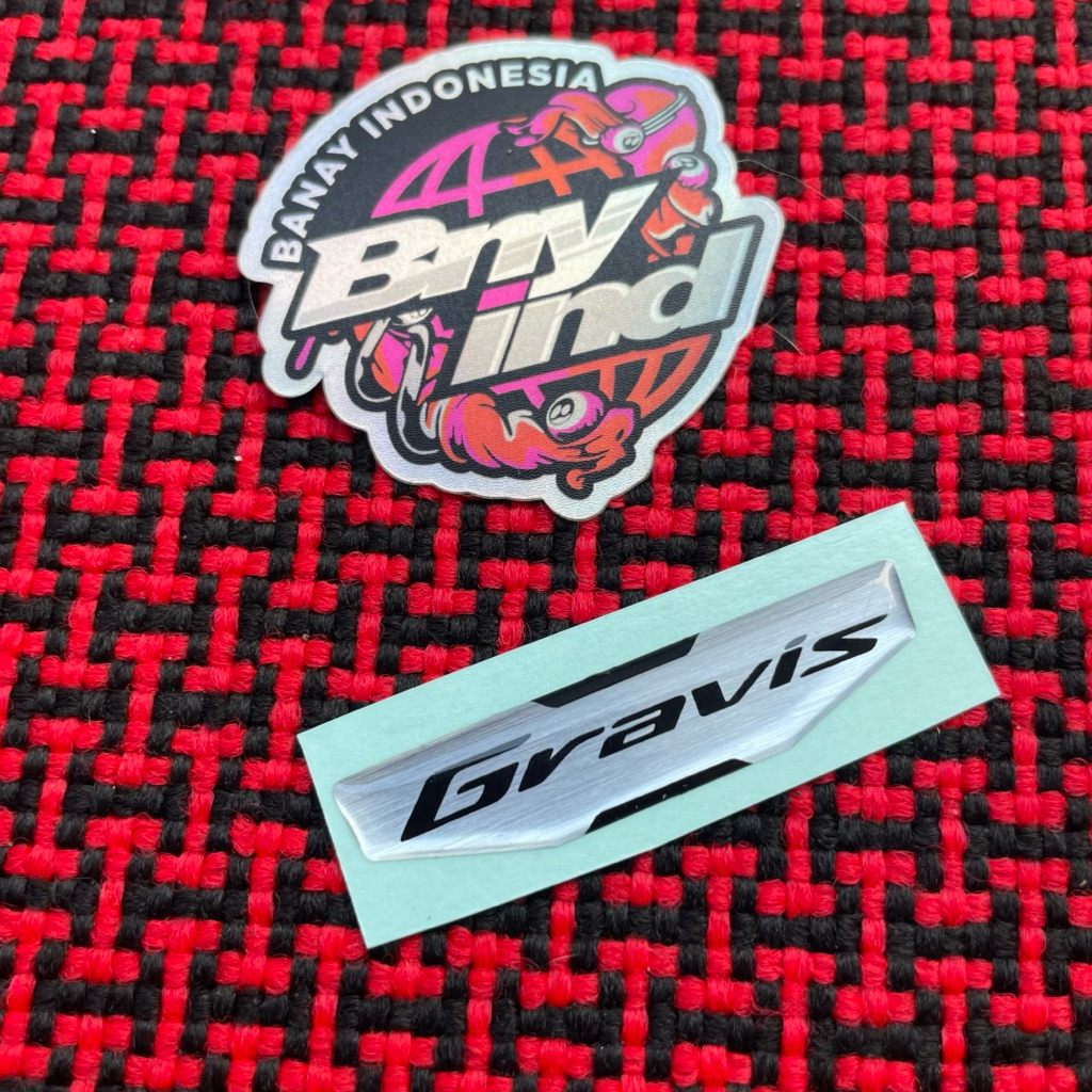 Jual STICKER STIKER EMBLEM MIO GRAVIS TIMBUL | Shopee Indonesia
