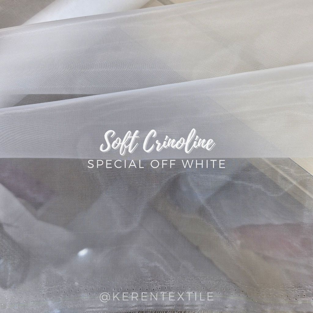 Jual SOFT CRINOLINE/CRINOLINE HALUS (Segnet Lemas untuk Volume Kain ...