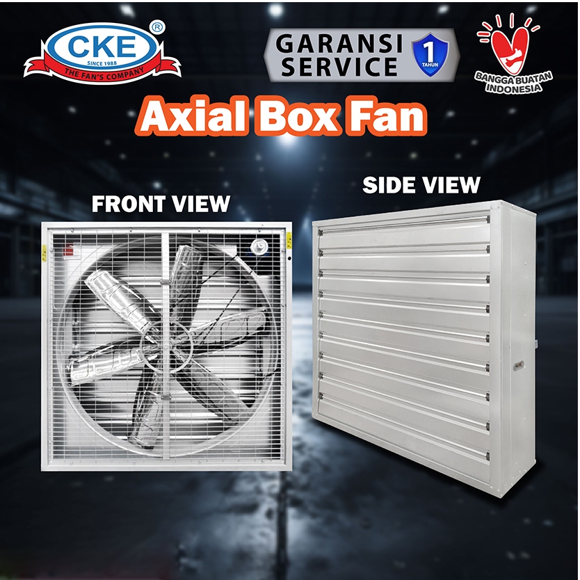 Jual CKE Axial Box Fan Low Noise AFL FBD(J) 800 3 FB 28.4 Inch | Shopee ...
