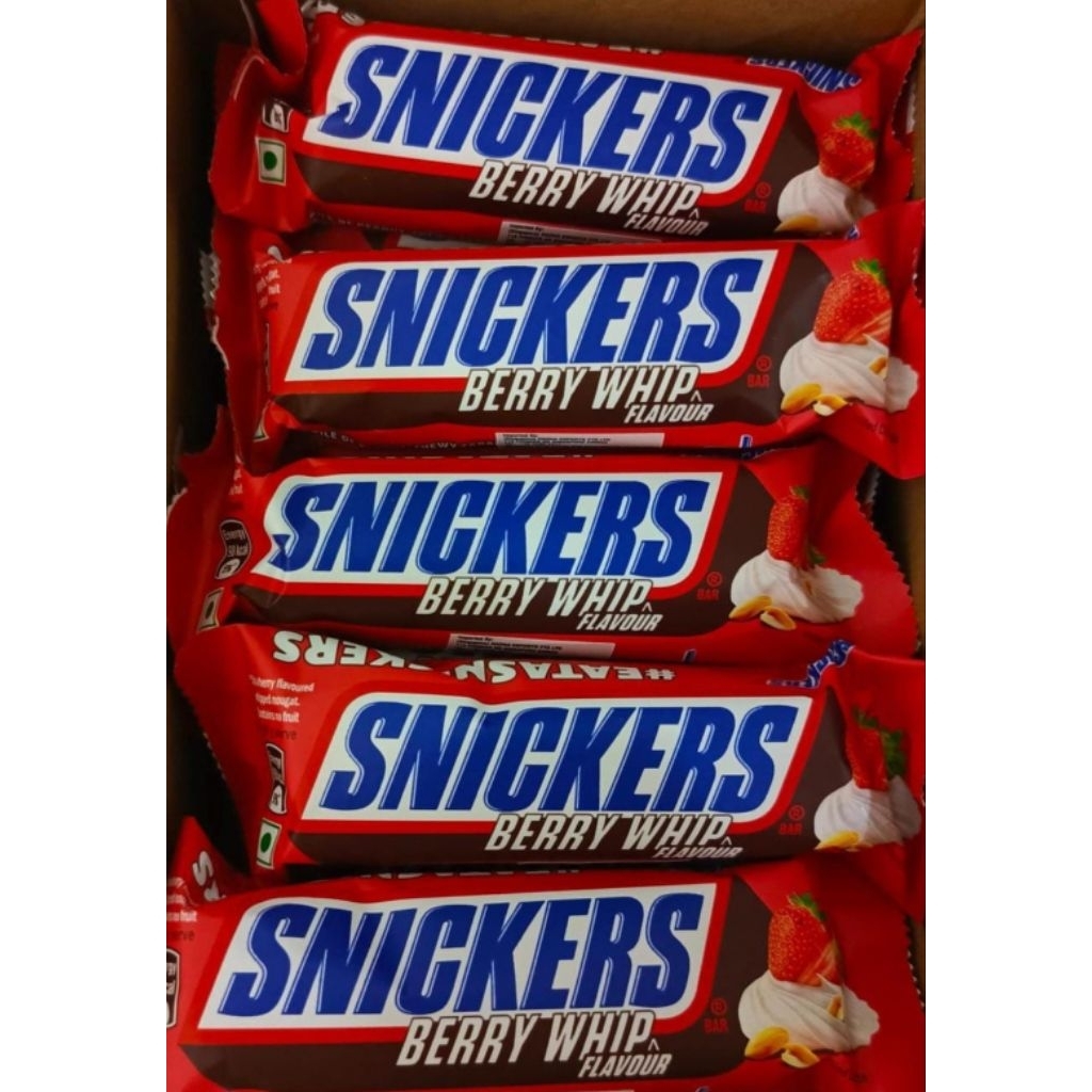 Jual Snickers Berry Whip Flavour 40gr | Shopee Indonesia