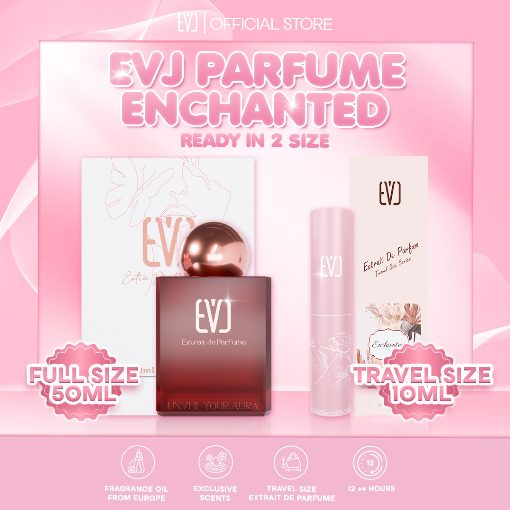 Jual EVJ Parfum - Enchanted – Extrait de Parfum Unisex | Aroma Manis ...