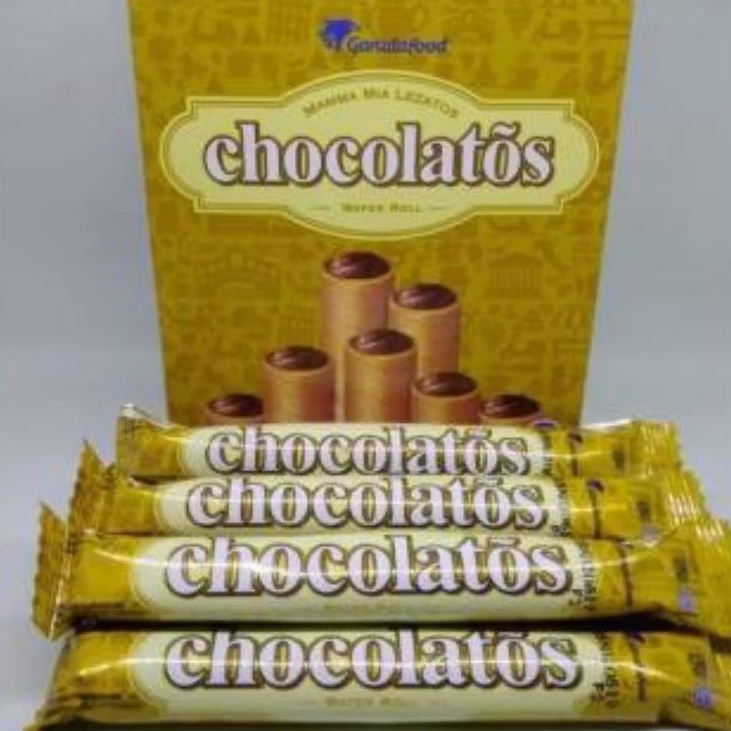 Jual Chocolatos Roll - Chocolatos coklat - isi 24 - 8gr | Shopee Indonesia