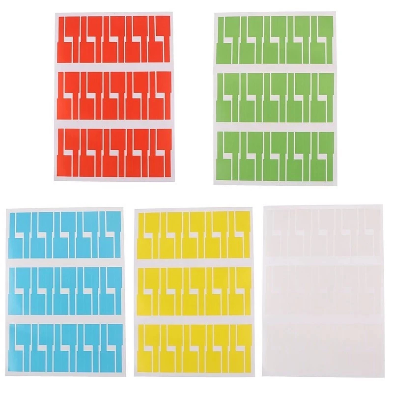 Jual 300pcs / 10 Lembar Label Penanda Kabel Jaringan Anti Air Cable ...