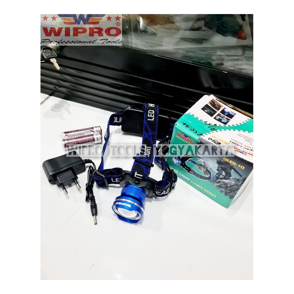 Jual Wipro Lampu Kerja LED Head Lamp / Head Lamp High Power LED HLED-10 ...