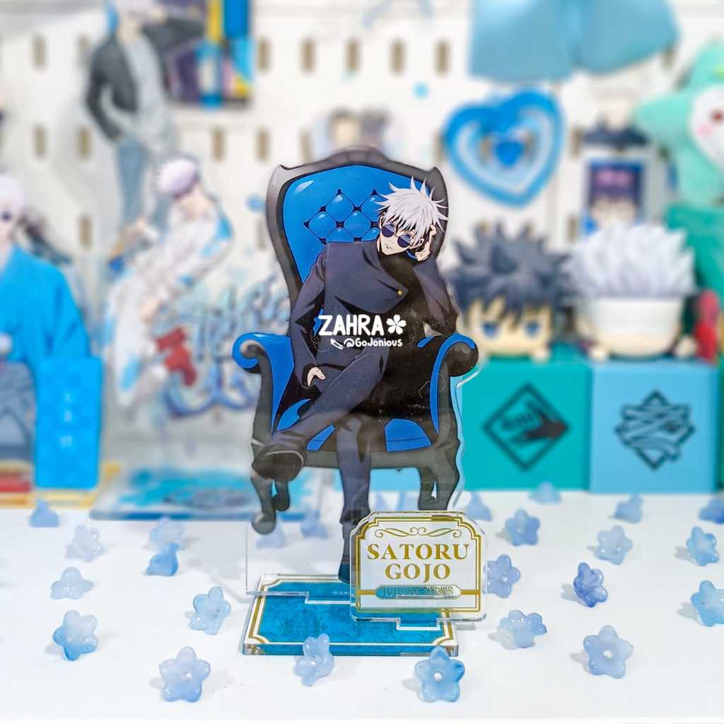 Jual [OFFICIAL MERCH] Acrylic Standee Blue PLAZA Gojo Satoru Jujutsu ...