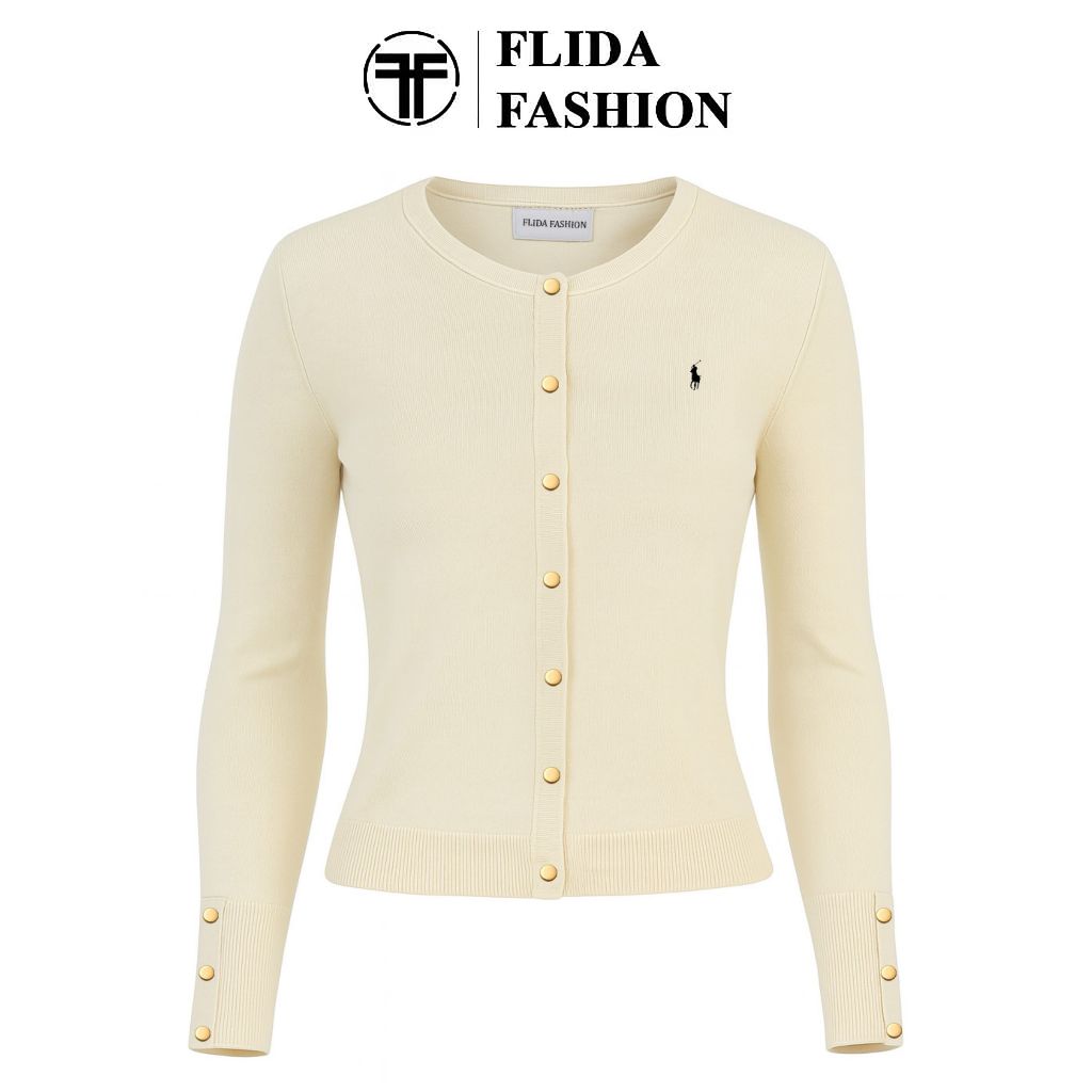 Jual FLIDA FASHION - C01 Cardigan Rajut Wanita Lengan Panjang kancing ...
