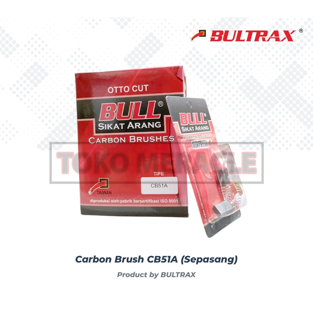 Jual BULL CB carbon brush cb-51 CB51 - Arang Brostel Kul Spul 51 ...