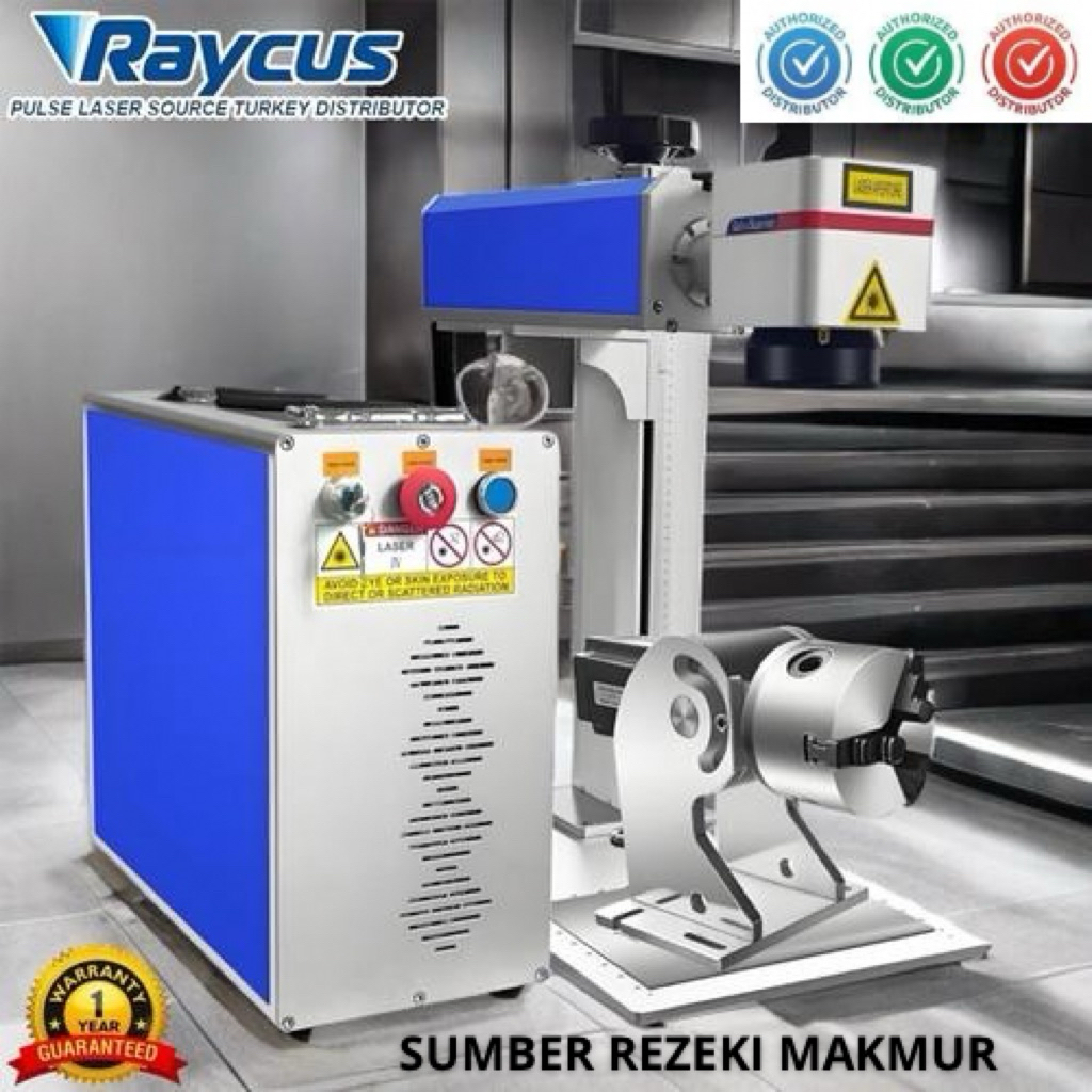 Jual Laser Marking Fiber 50W Raycus Engraver 50Watt Mesin Fiber Laser ...